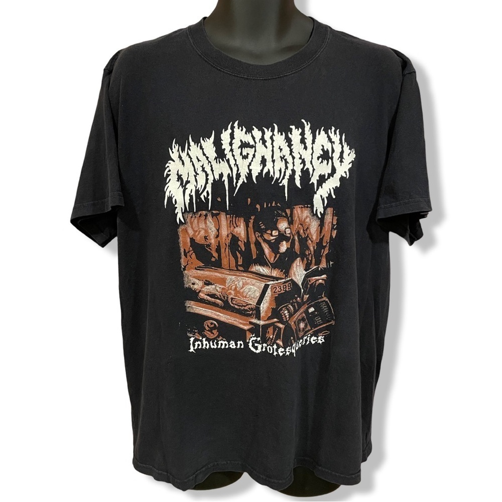 Rare Mid 00s Malignancy Inhumane Grotesqueries T-Shirt